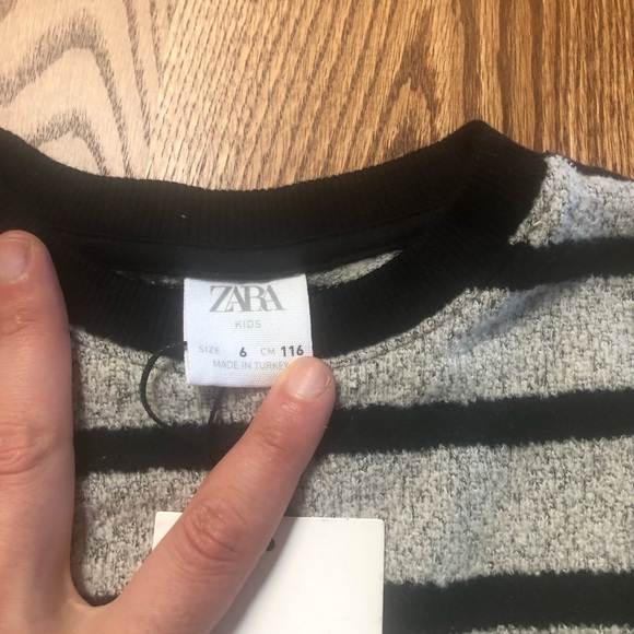 Zara boys crew neck sweater -NWT - Picture 3 of 3